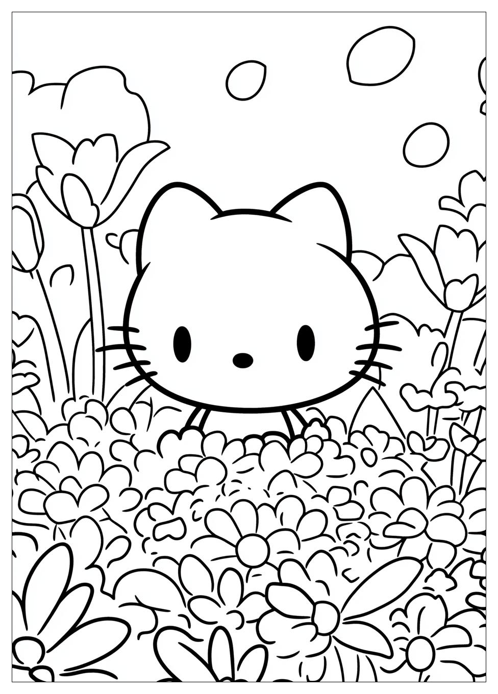 Hello Kitty Ausmalbilder 6