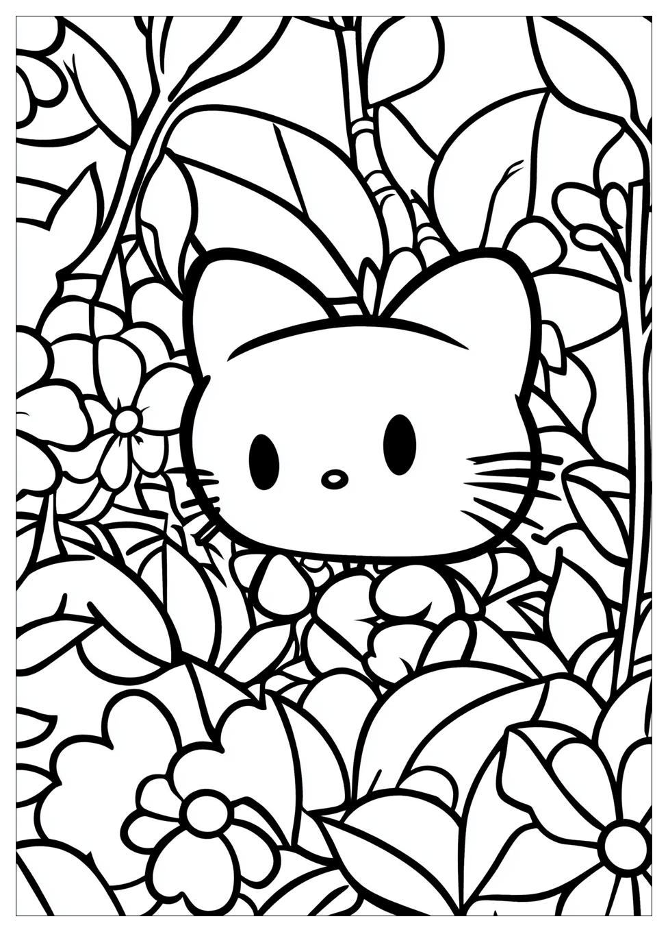 Hello Kitty Ausmalbilder 7