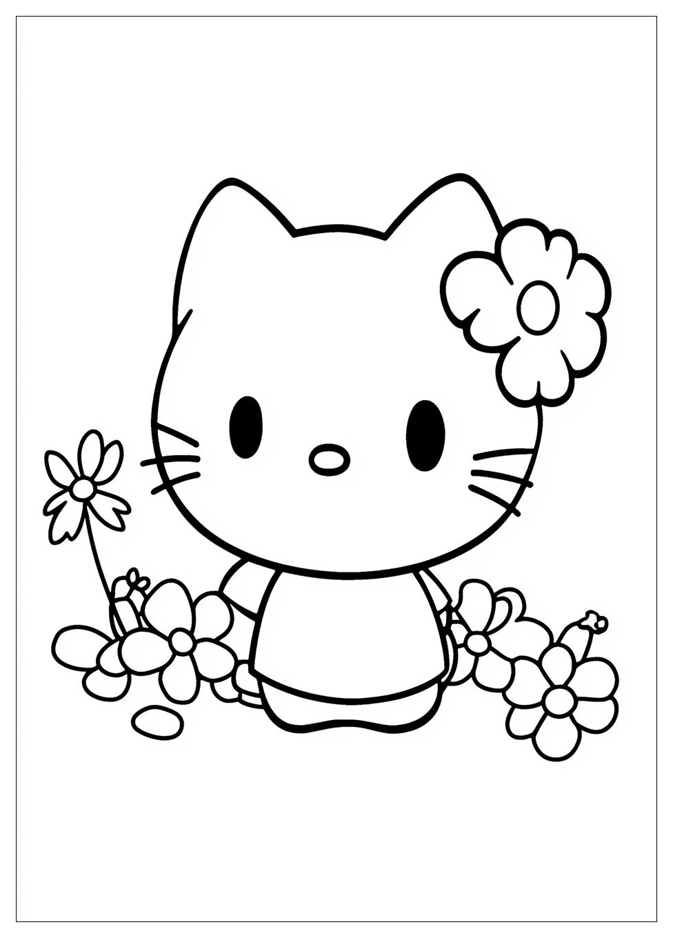 Hello Kitty Ausmalbilder 8