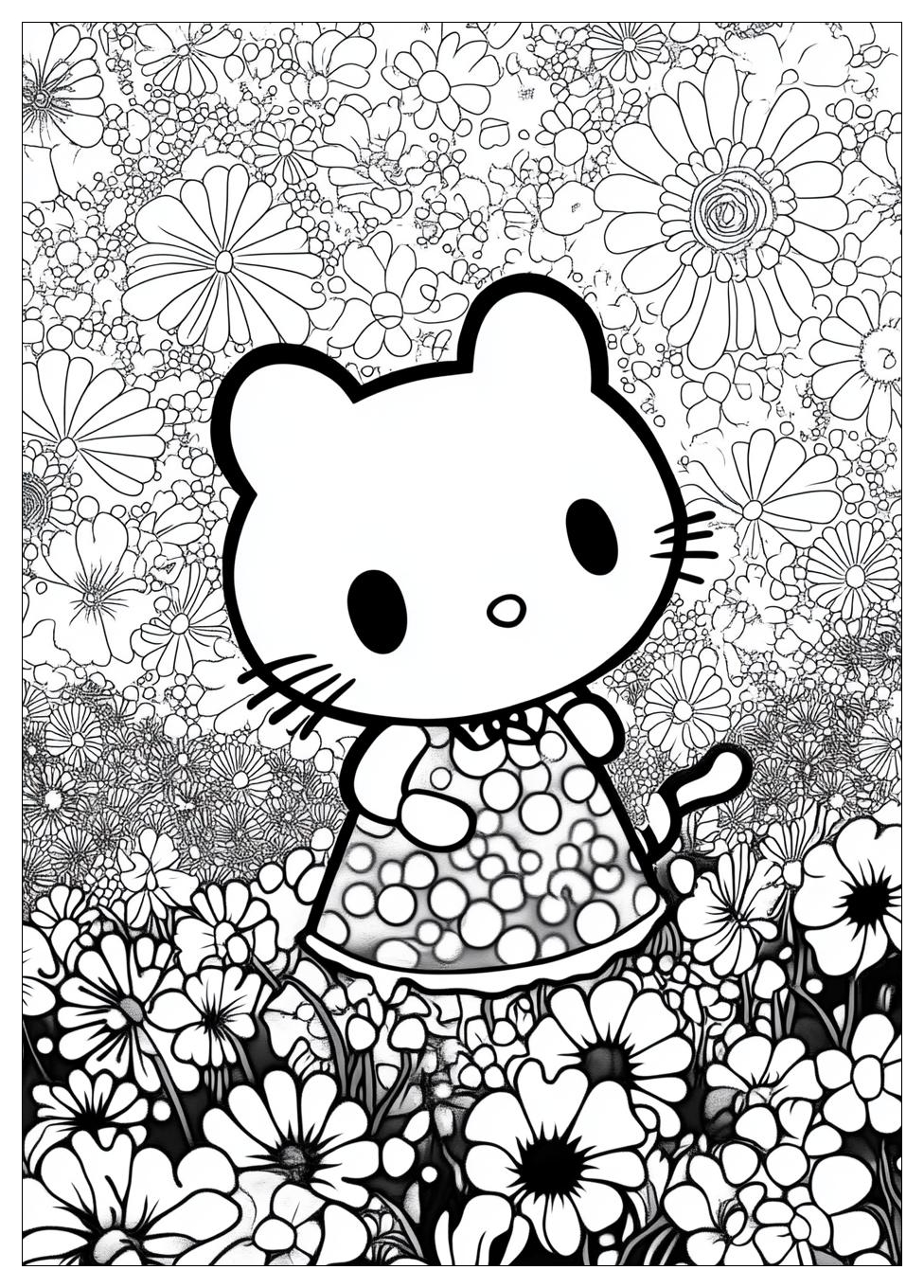 Hello Kitty Ausmalbilder 9