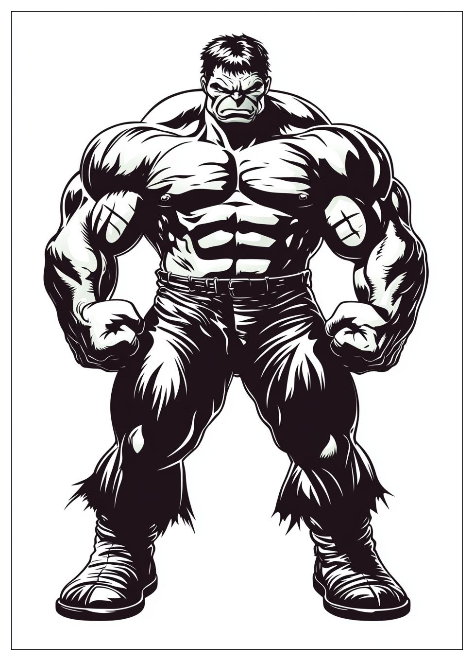 Hulk Ausmalbilder 8