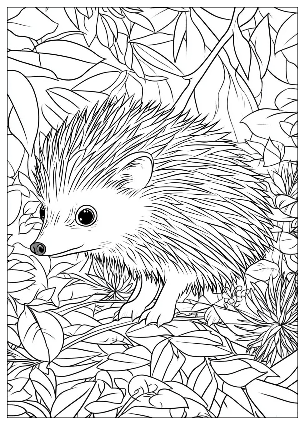 Igel Ausmalbilder 10