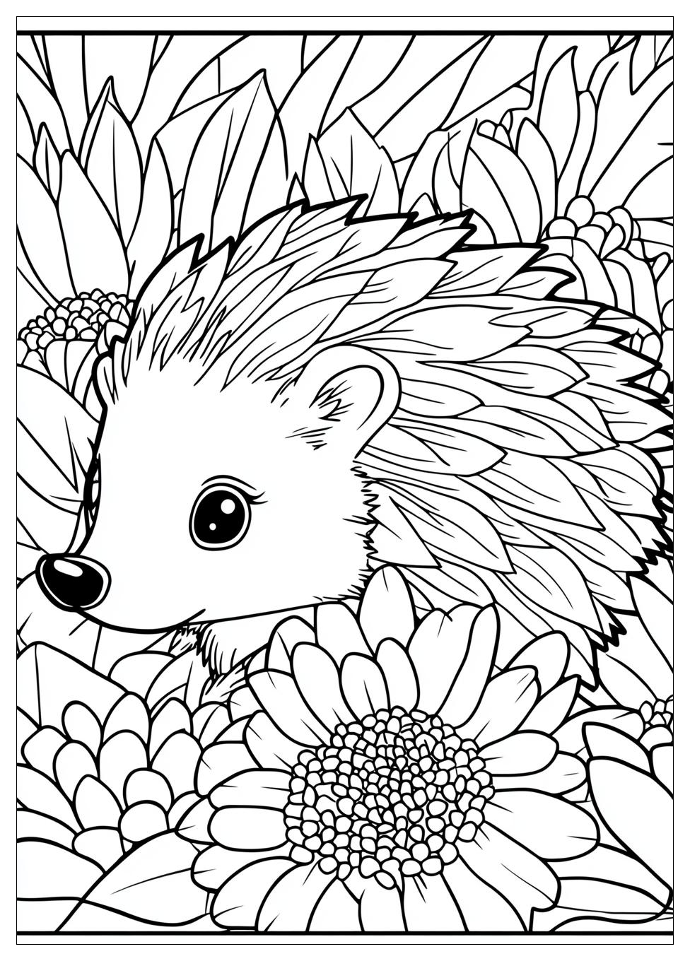 Igel Ausmalbilder 20