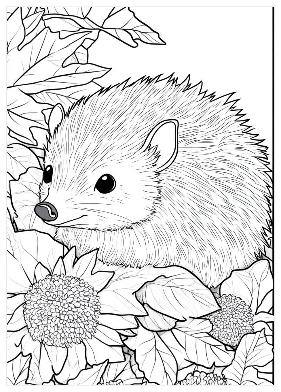 Igel Ausmalbilder 9