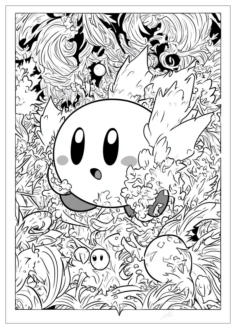 Kirby Ausmalbilder 16