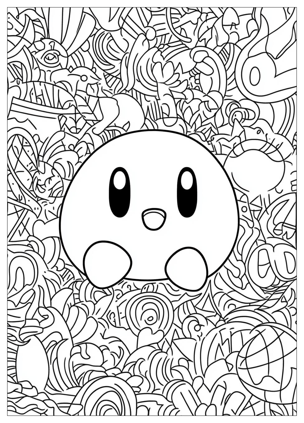 Kirby Ausmalbilder 24