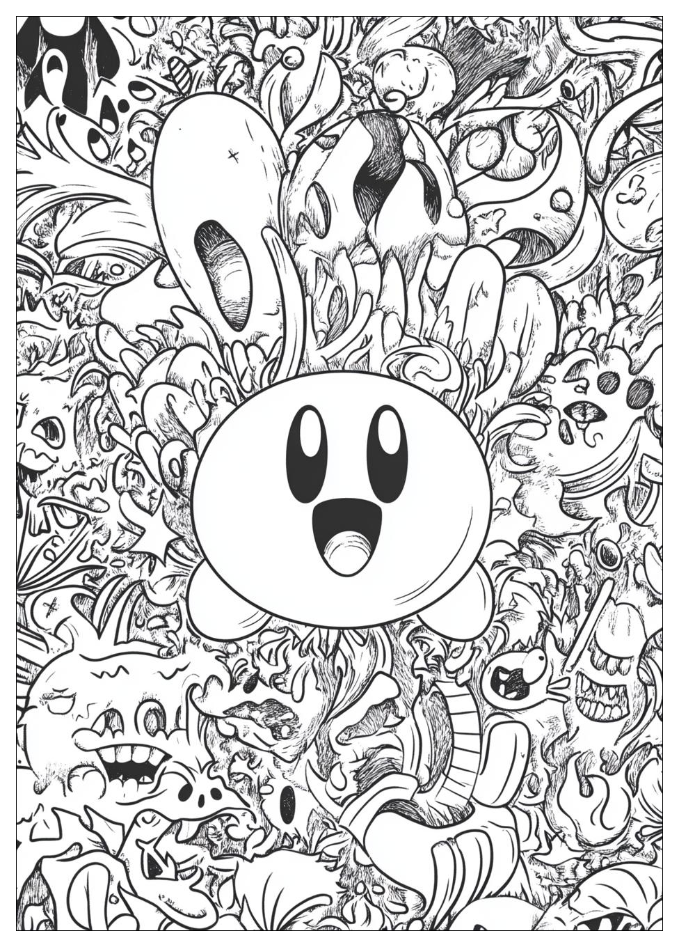 Kirby Ausmalbilder 6