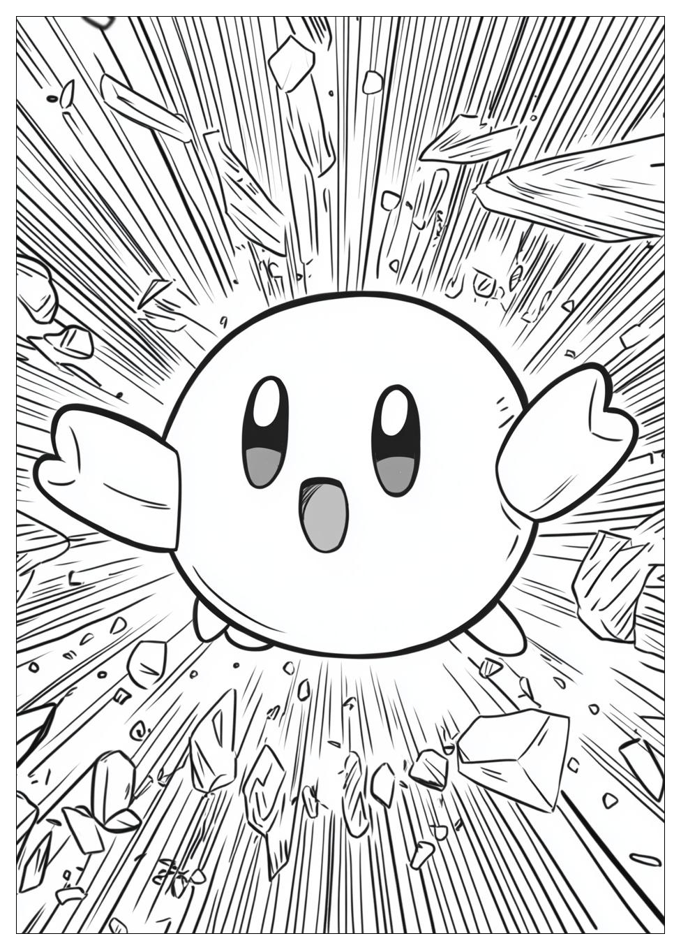 Kirby Ausmalbilder 7