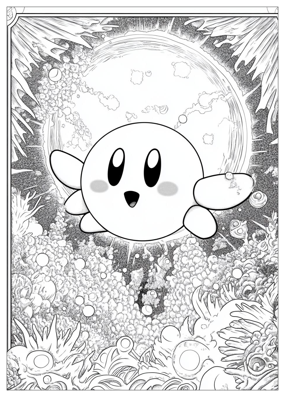 Kirby Ausmalbilder 8