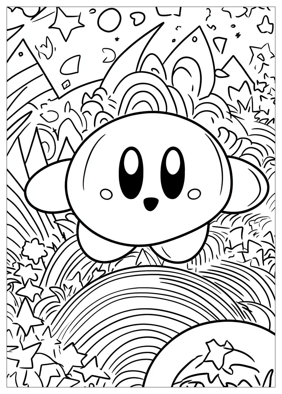 Kirby Ausmalbilder 9