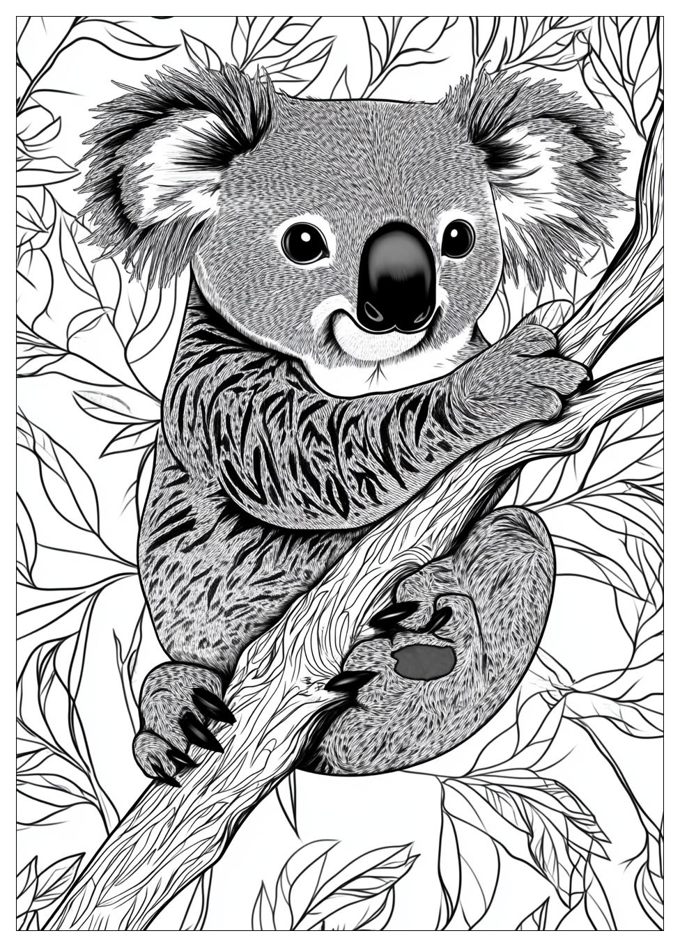 Koala Ausmalbilder 10