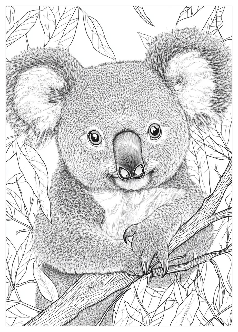 Koala Ausmalbilder 13