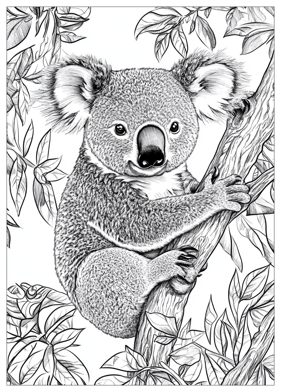 Koala Ausmalbilder 17