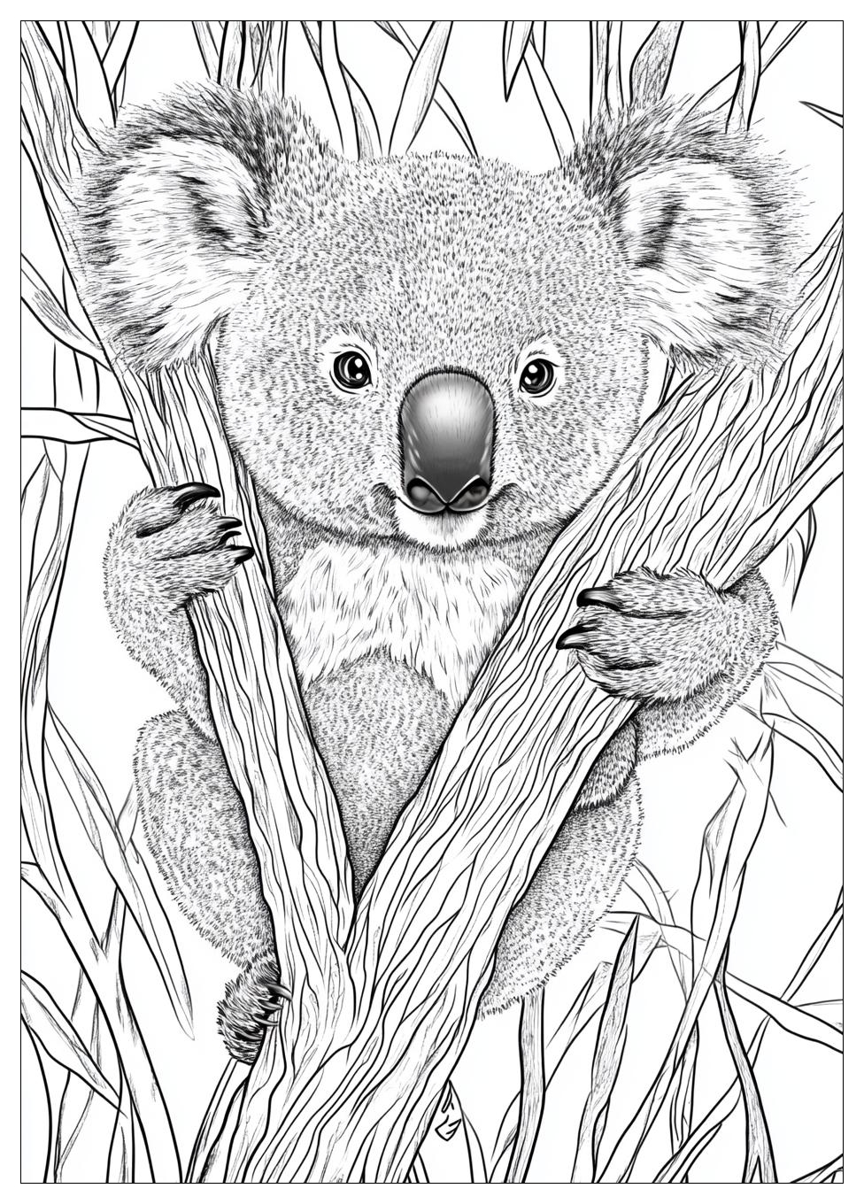 Koala Ausmalbilder 18