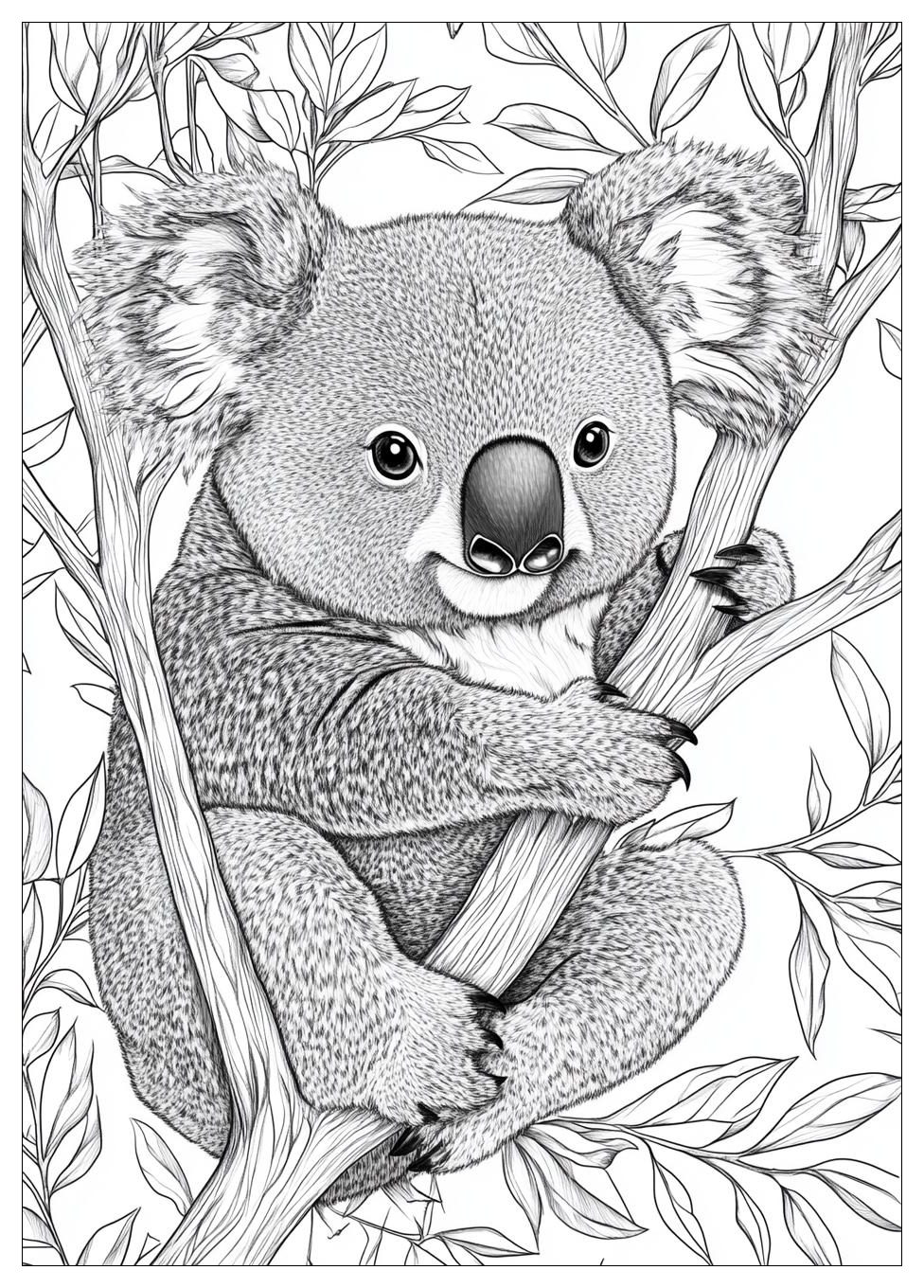 Koala Ausmalbilder 19