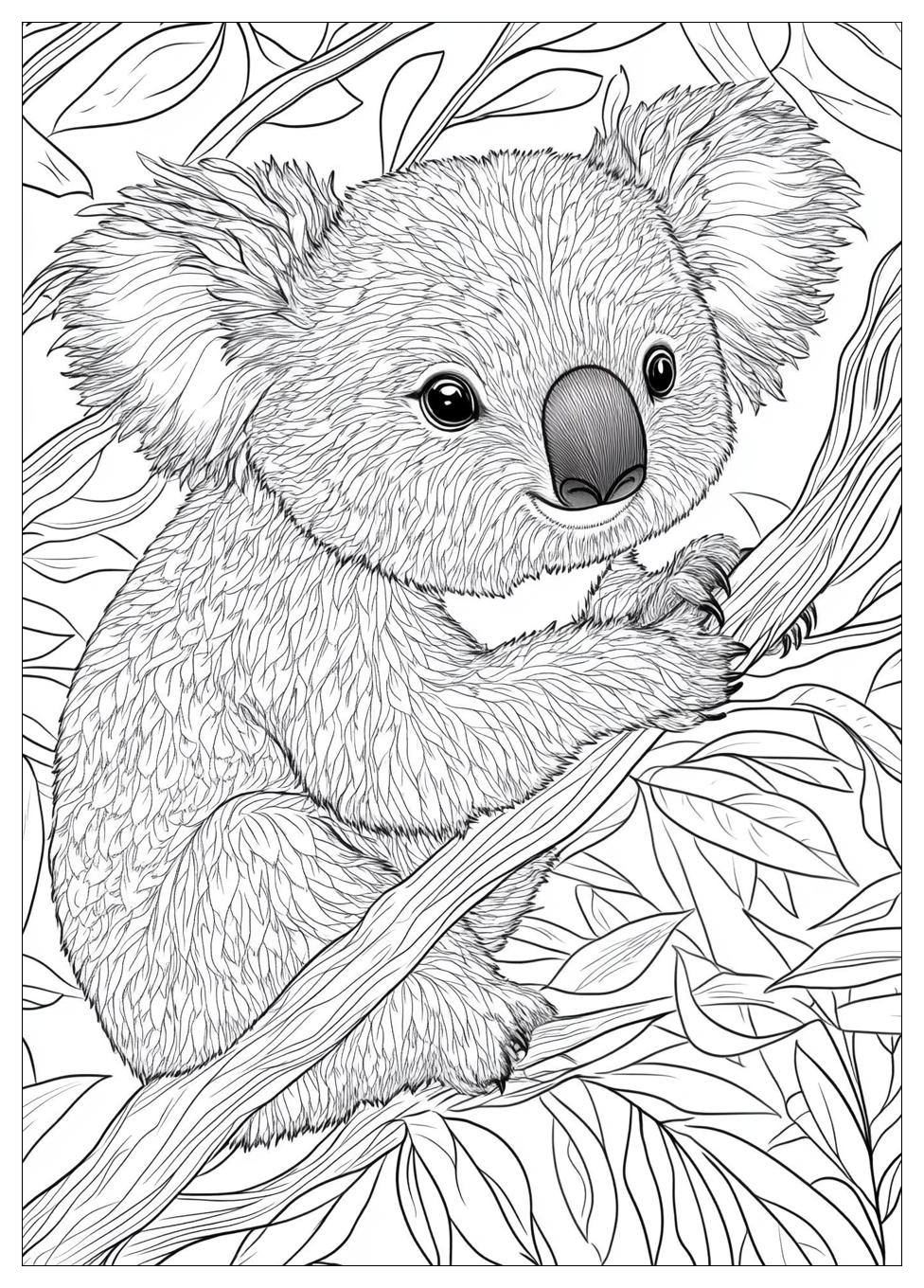 Koala Ausmalbilder 2