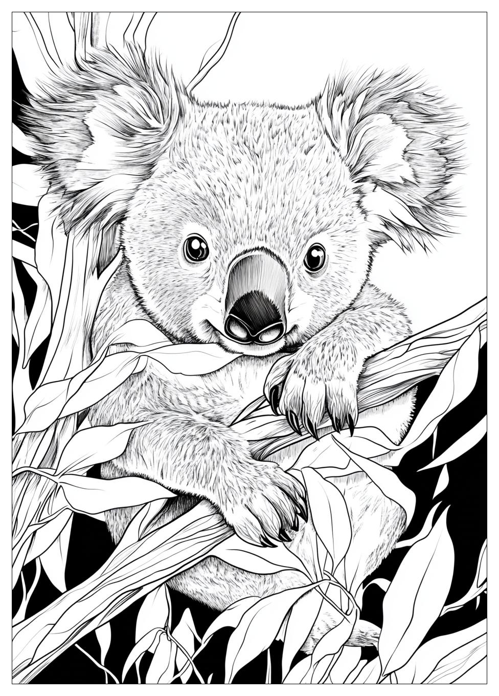 Koala Ausmalbilder 20