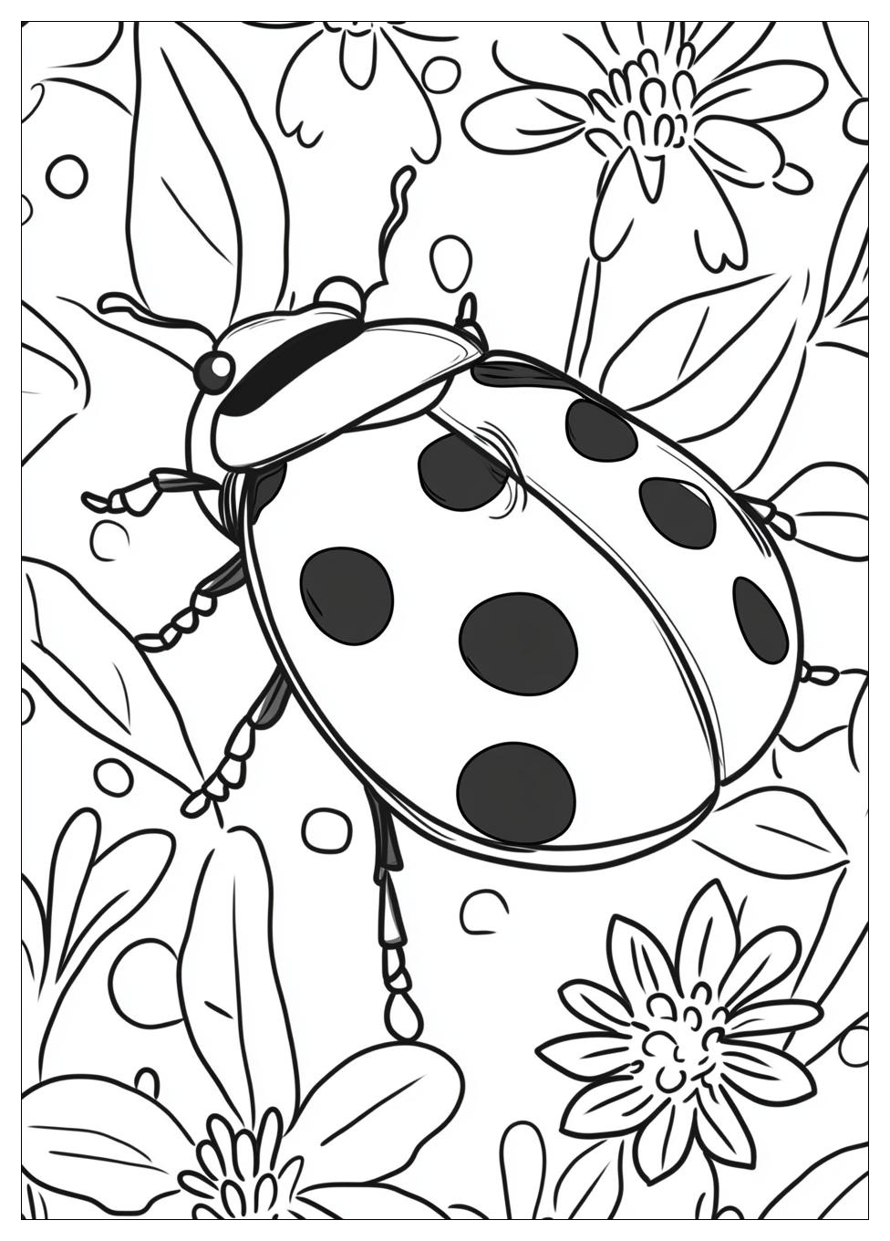 Ladybug Ausmalbilder 3