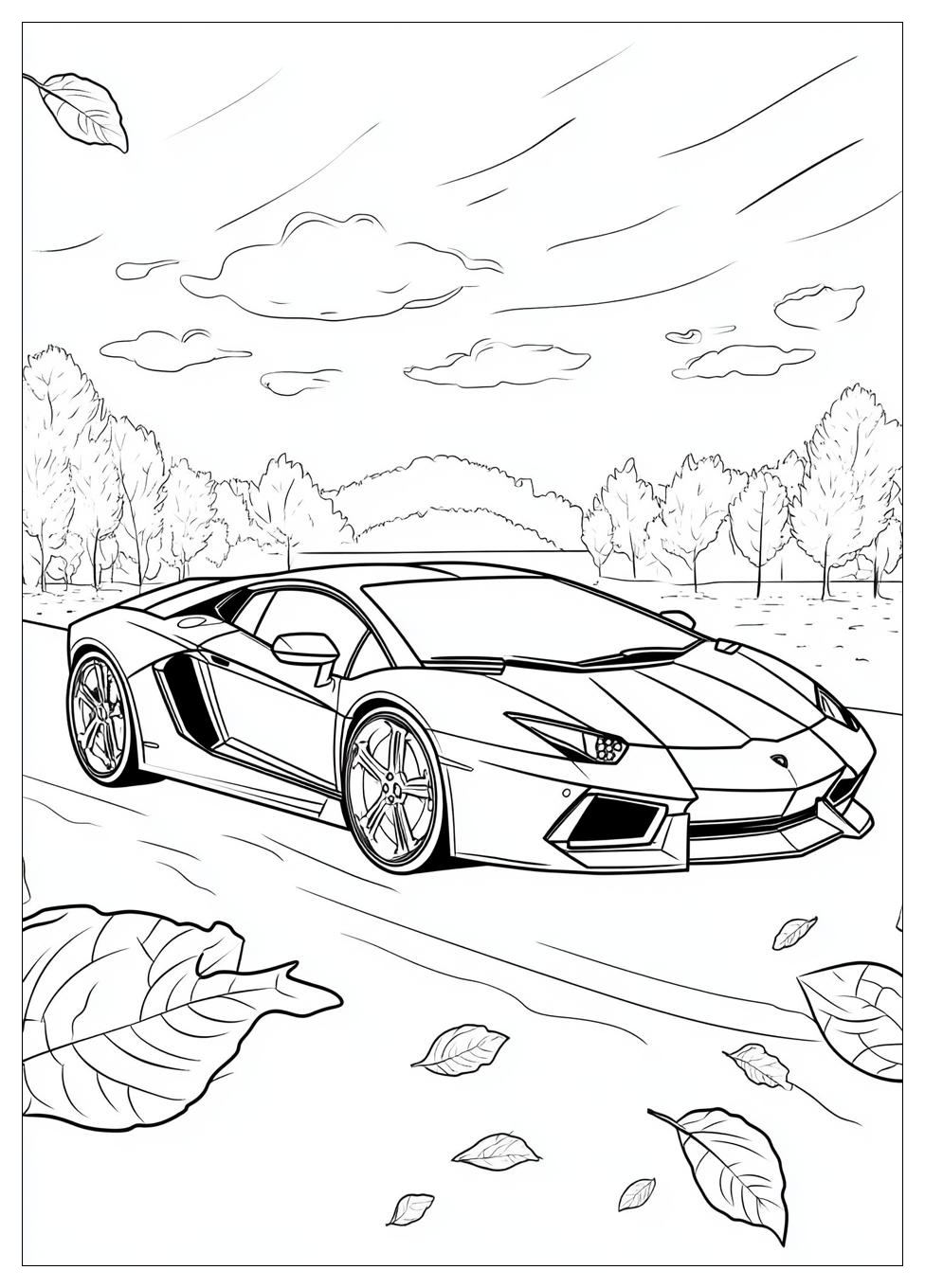 Lamborghini Ausmalbilder 11