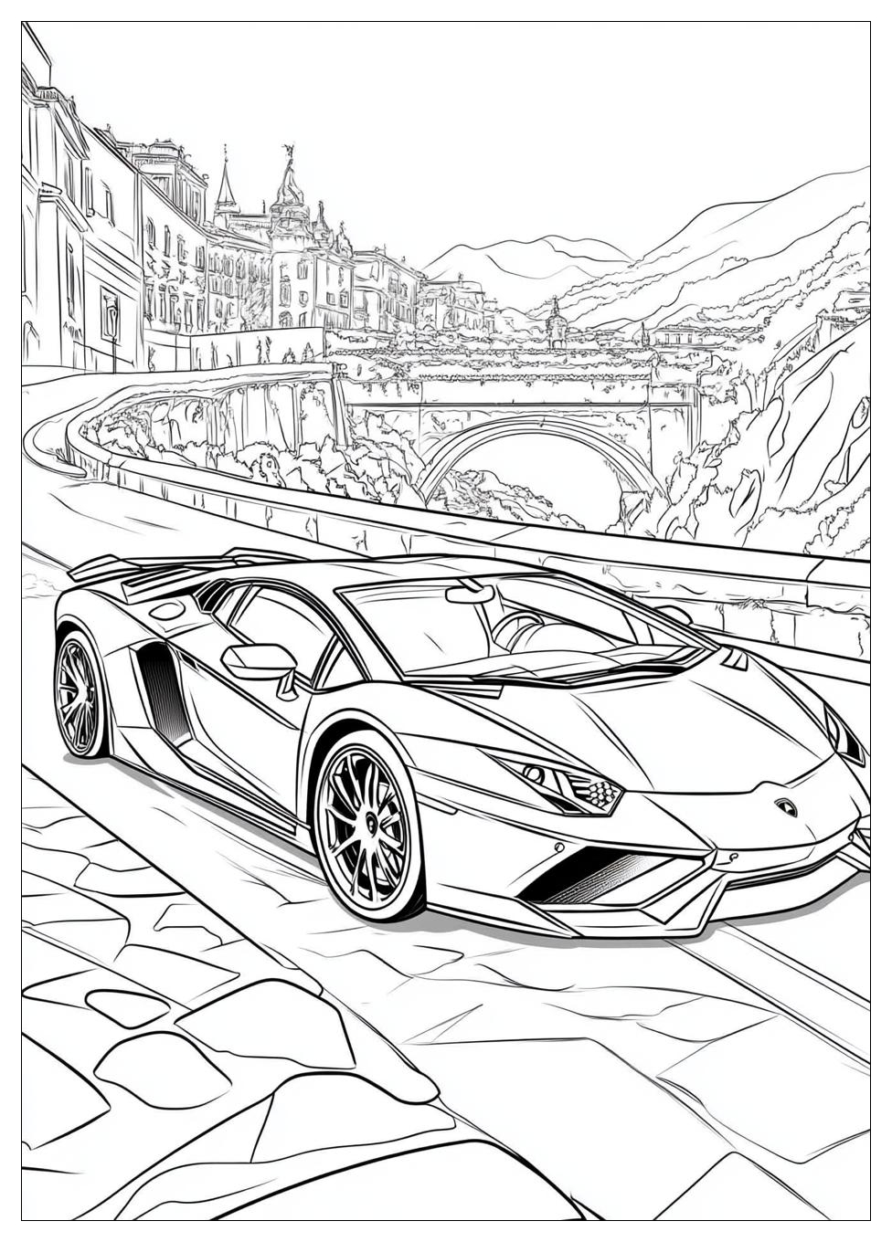 Lamborghini Ausmalbilder 15