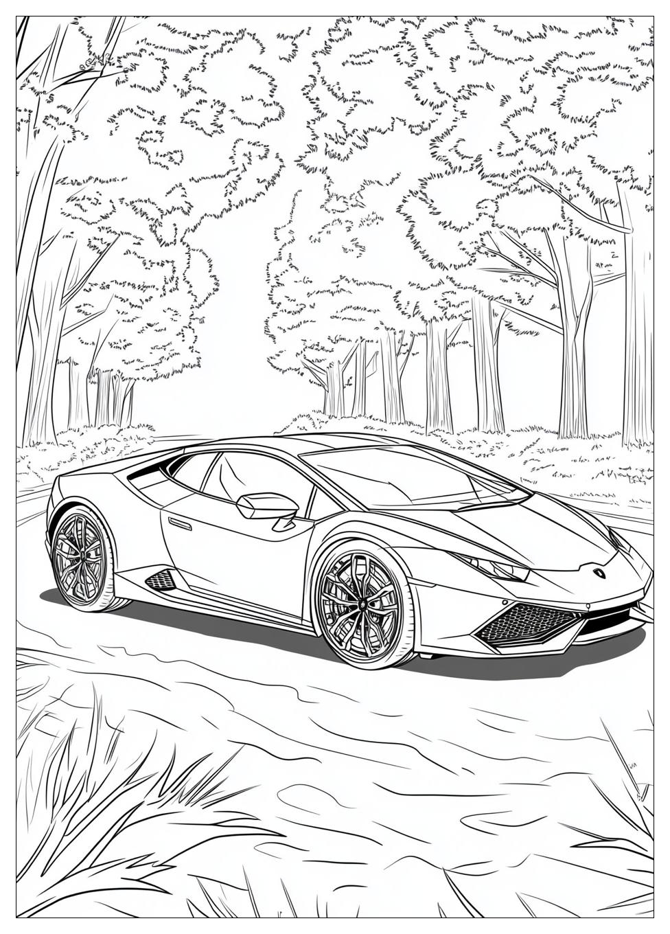 Lamborghini Ausmalbilder 19