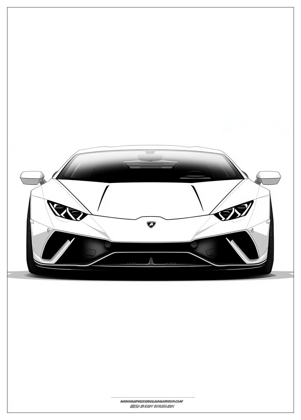 Lamborghini Ausmalbilder 4