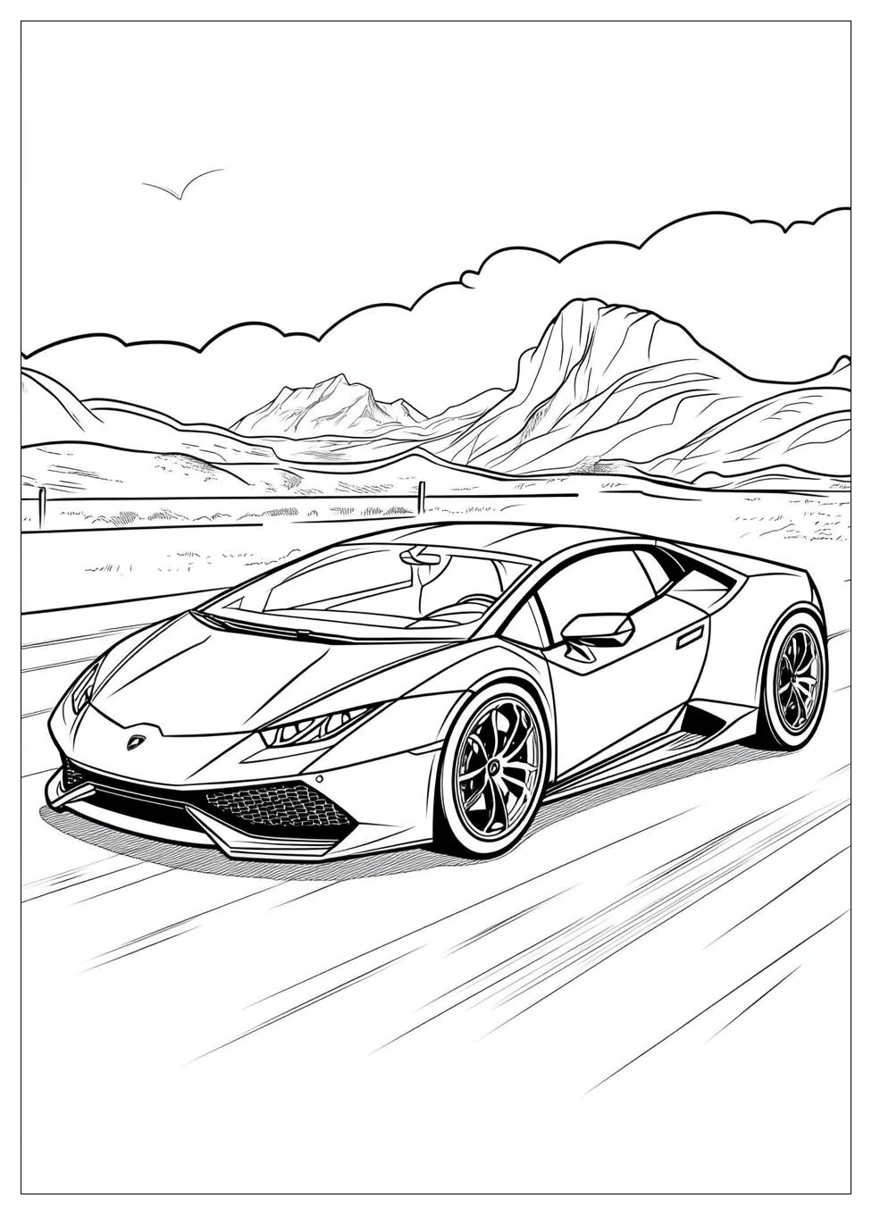 Lamborghini Ausmalbilder 6