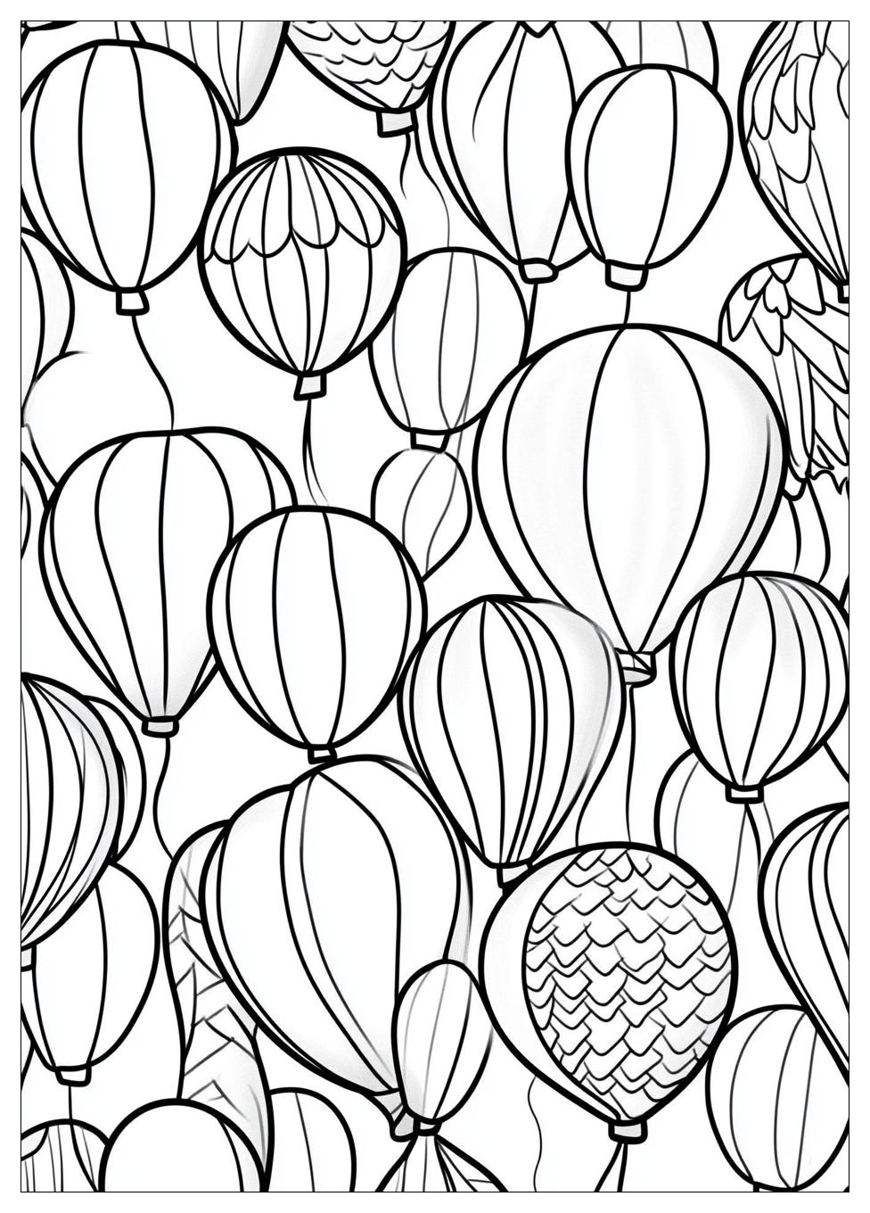 Luftballon Ausmalbilder 5