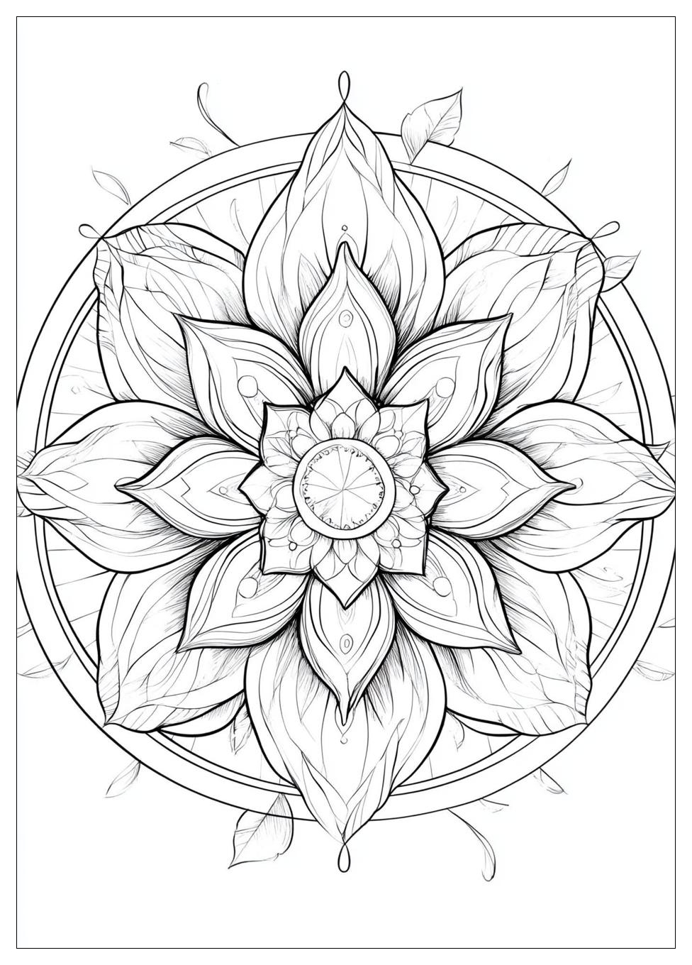 Mandala Ausmalbilder 21