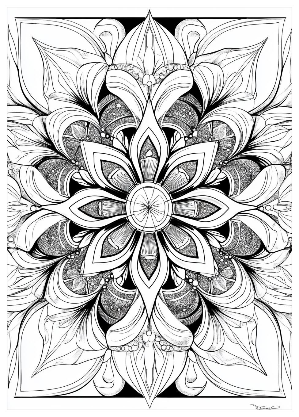 Mandala Ausmalbilder 23