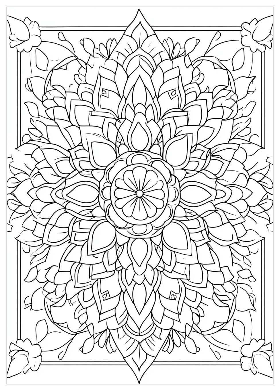 Mandala Ausmalbilder 4