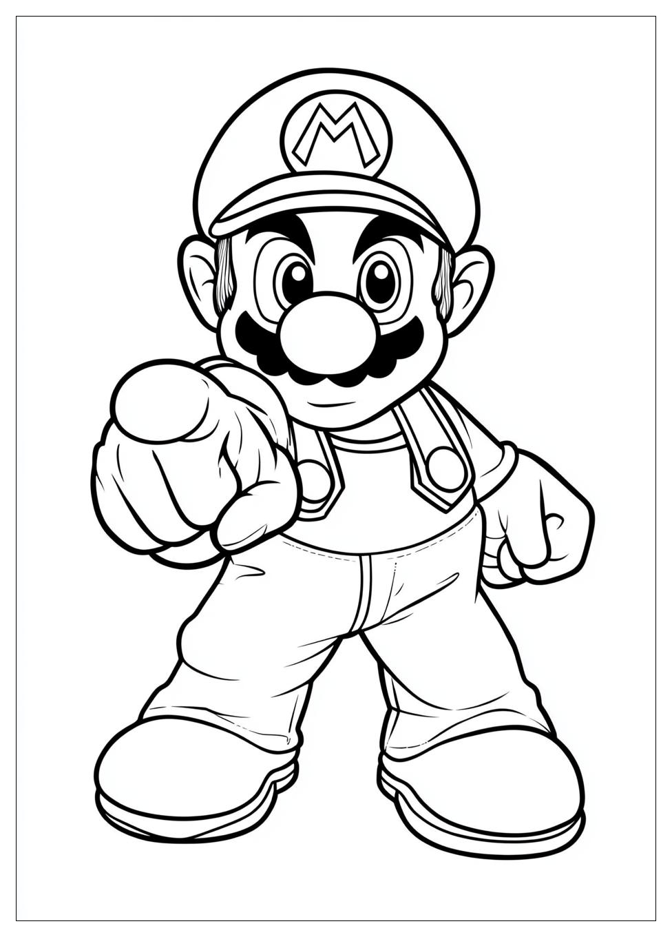 Mario Ausmalbilder 6