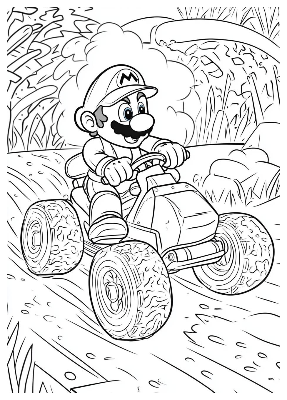 Mario Kart Ausmalbilder 15