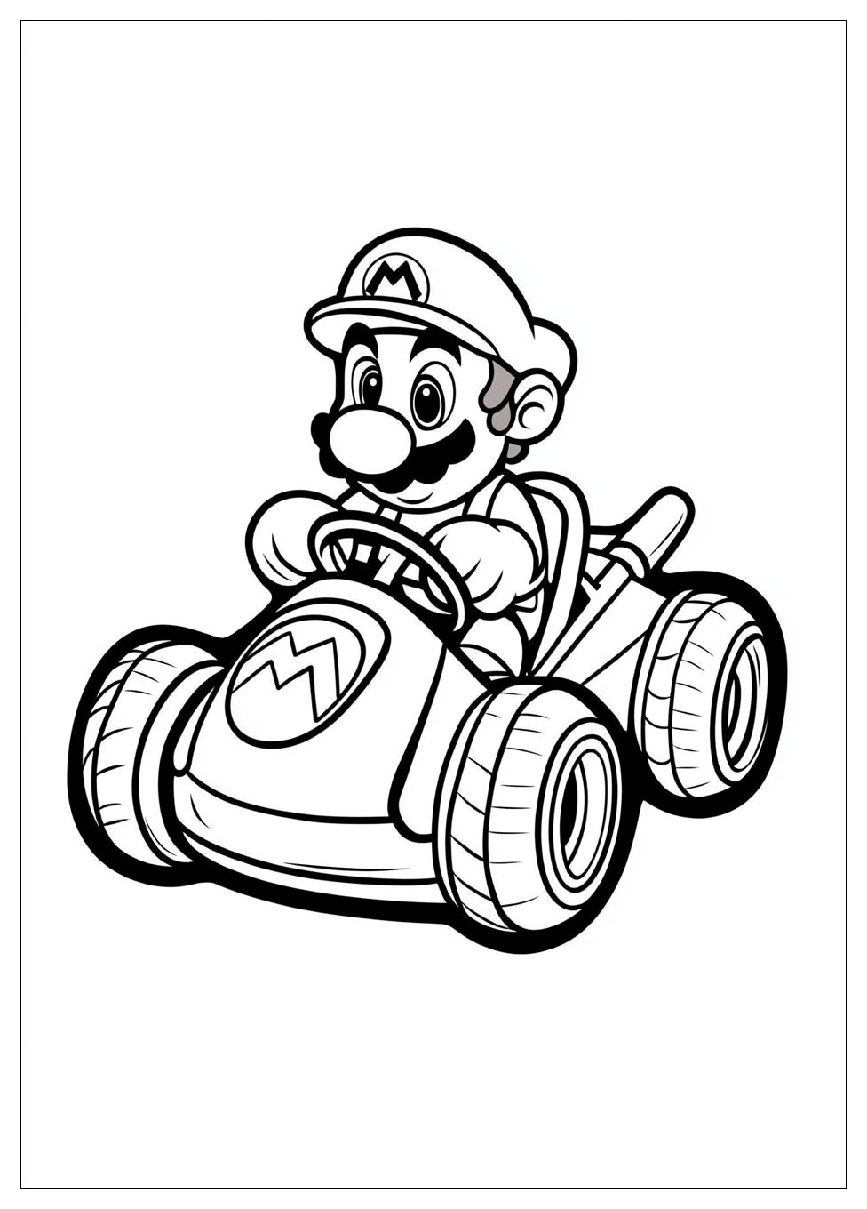 Mario Kart Ausmalbilder 19