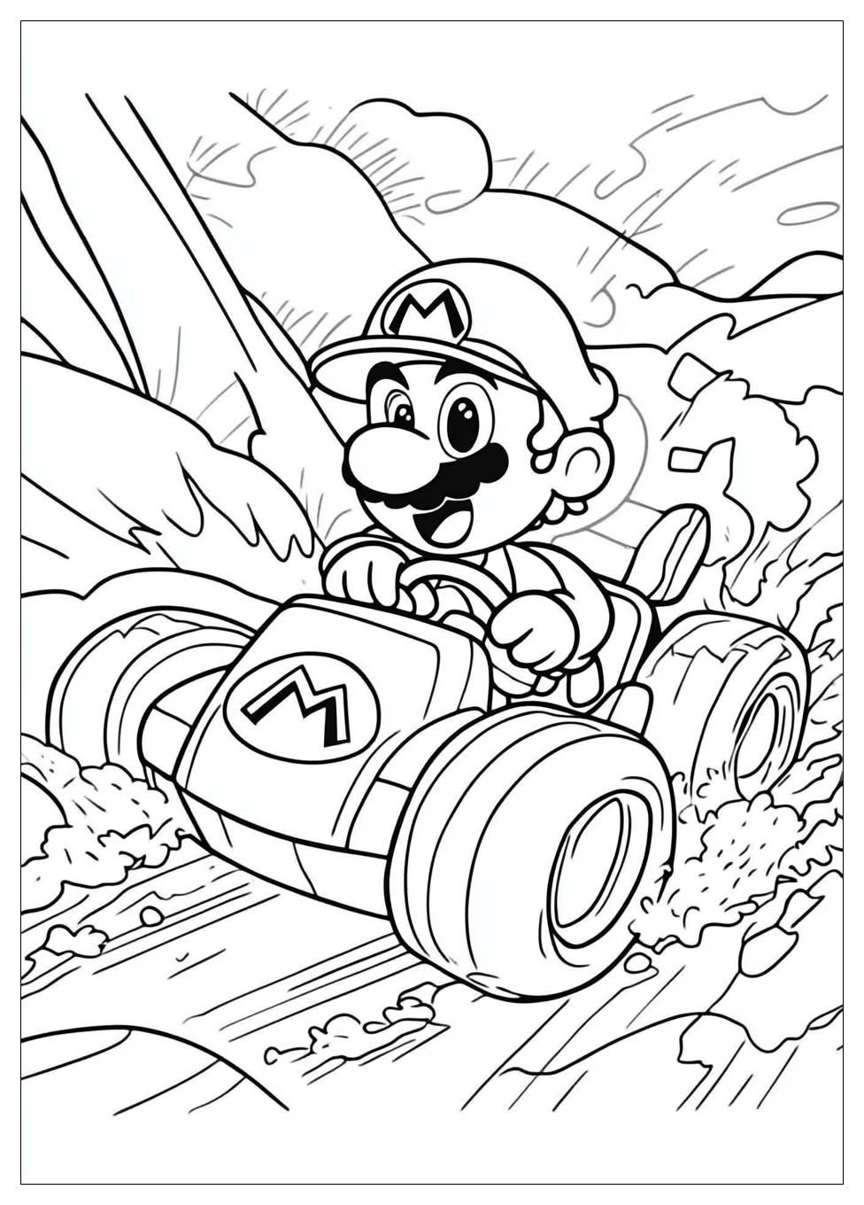 Mario Kart Ausmalbilder 20