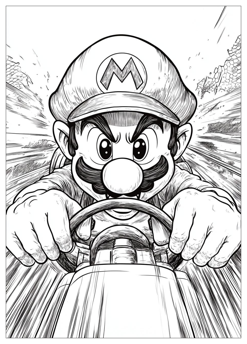 Mario Kart Ausmalbilder 22