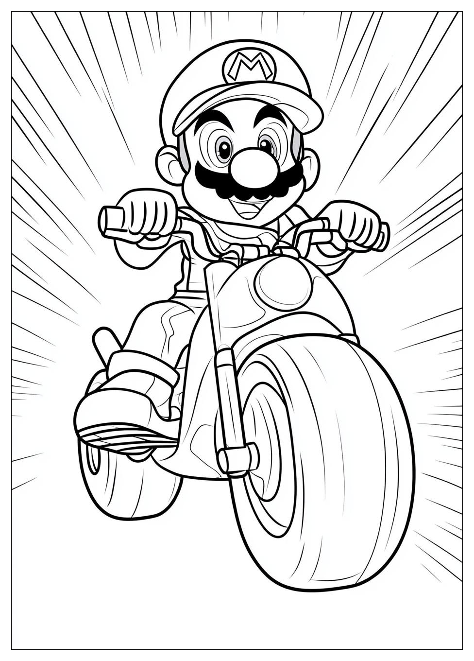 Mario Kart Ausmalbilder 5