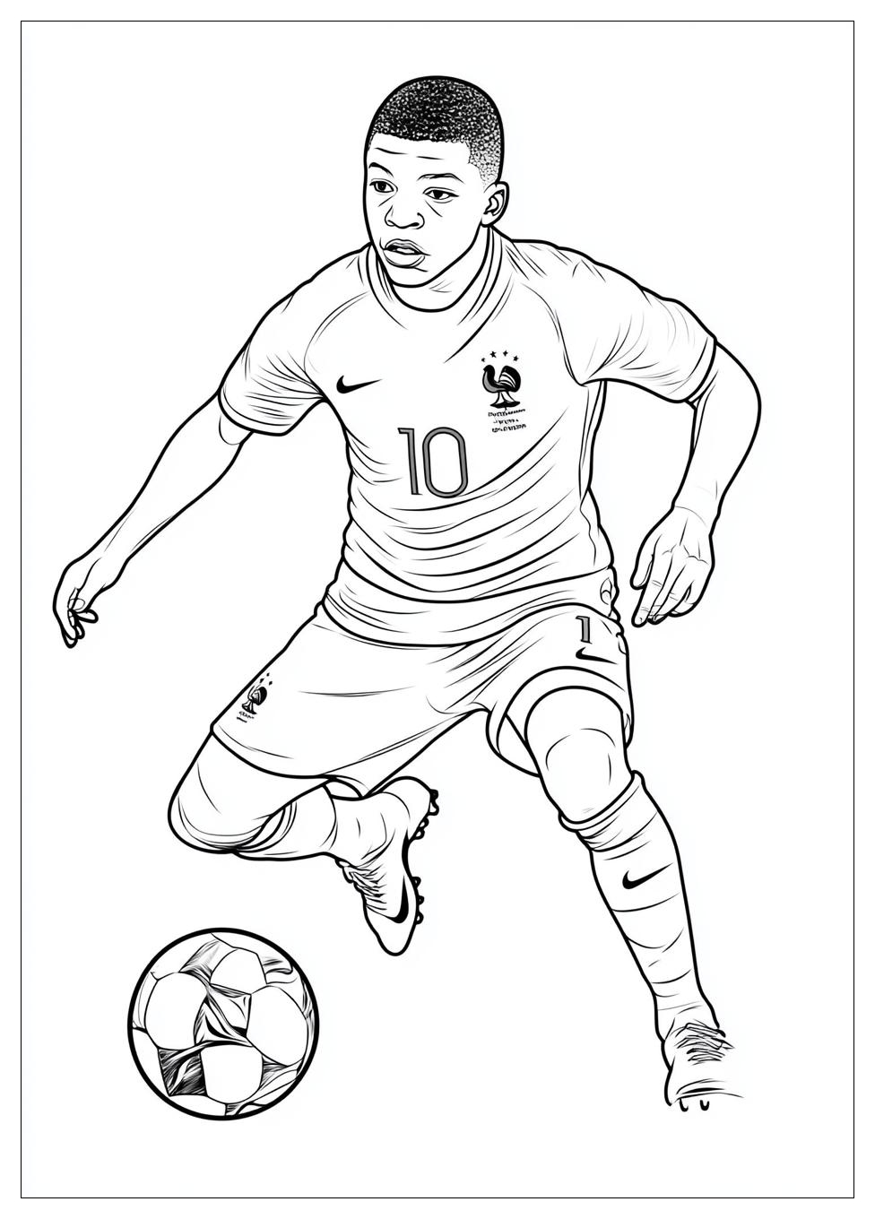 Mbappe Ausmalbilder 8