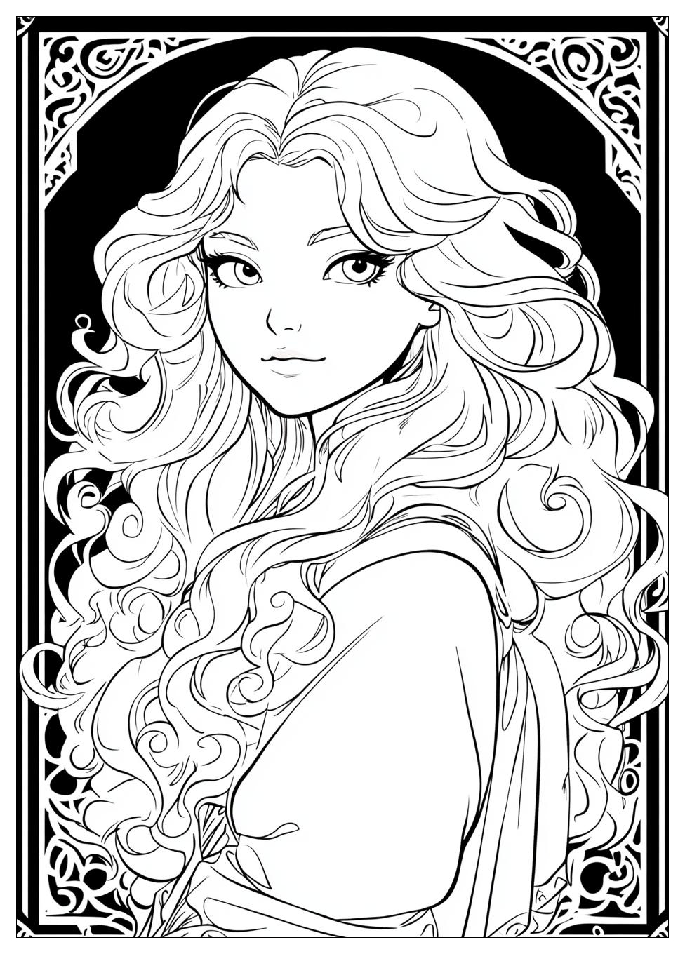 Merida Ausmalbilder 3