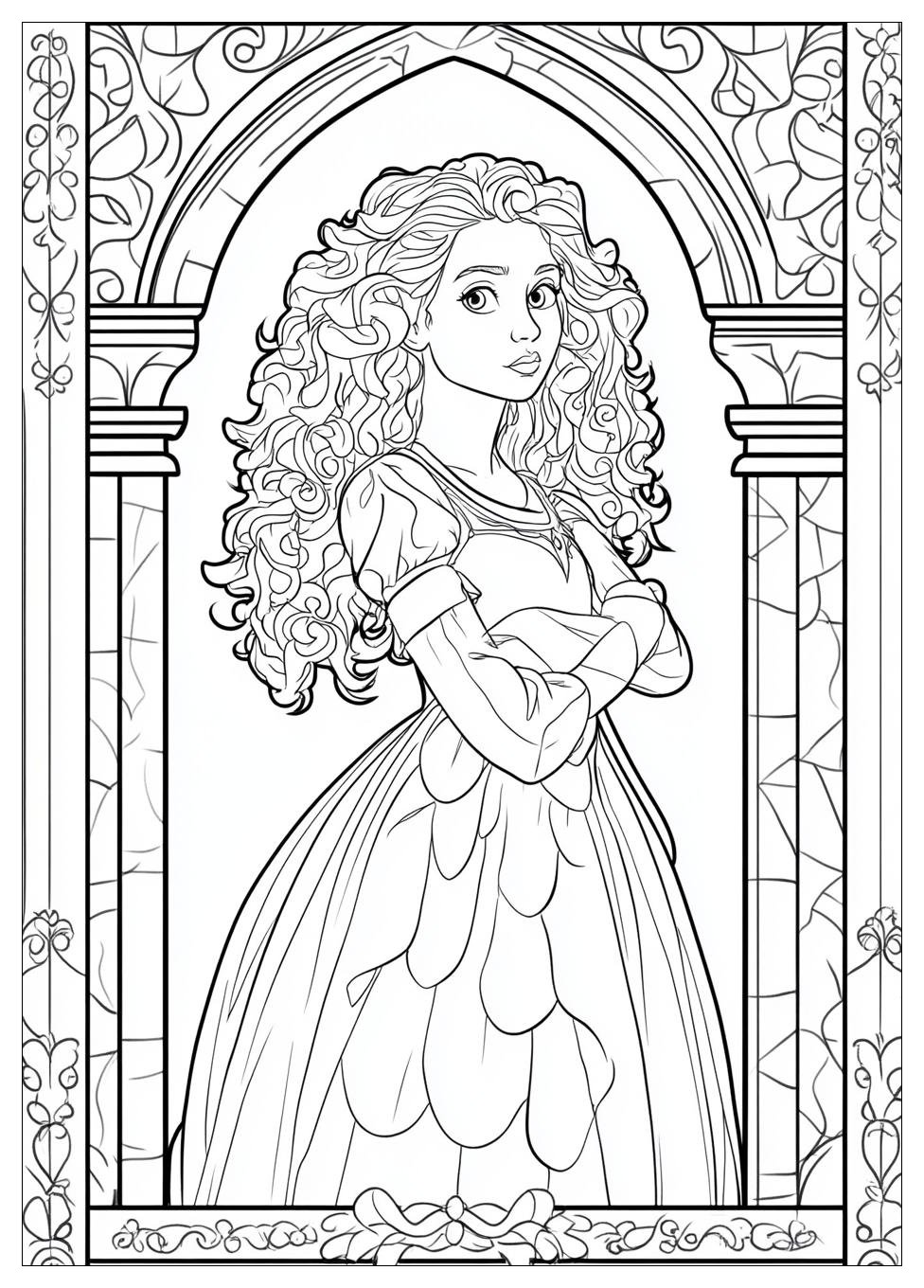 Merida Ausmalbilder 4