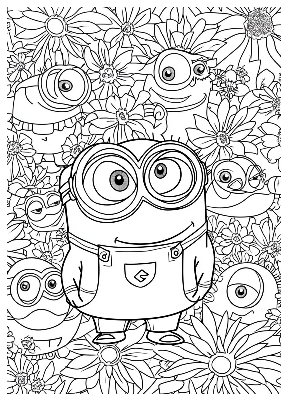 Minion Ausmalbilder 13