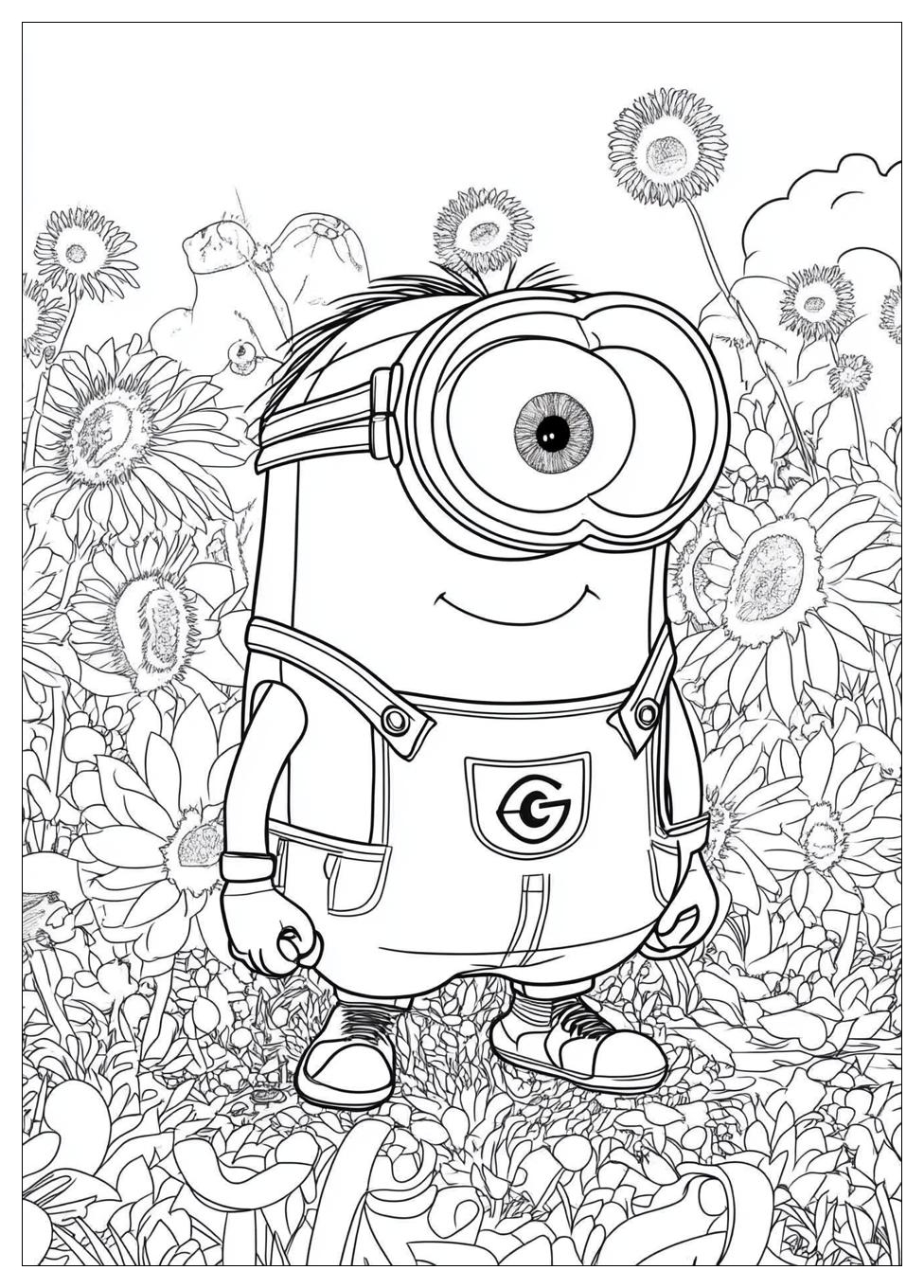 Minion Ausmalbilder 17