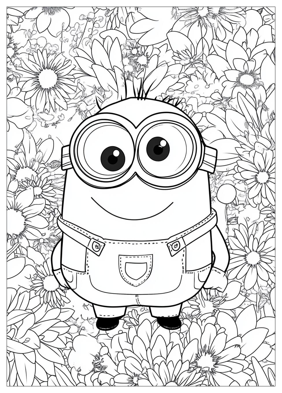 Minion Ausmalbilder 2