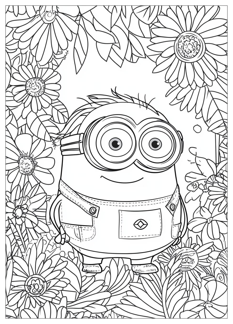 Minion Ausmalbilder 4