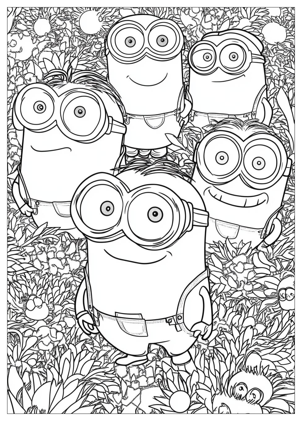 Minion Ausmalbilder 5