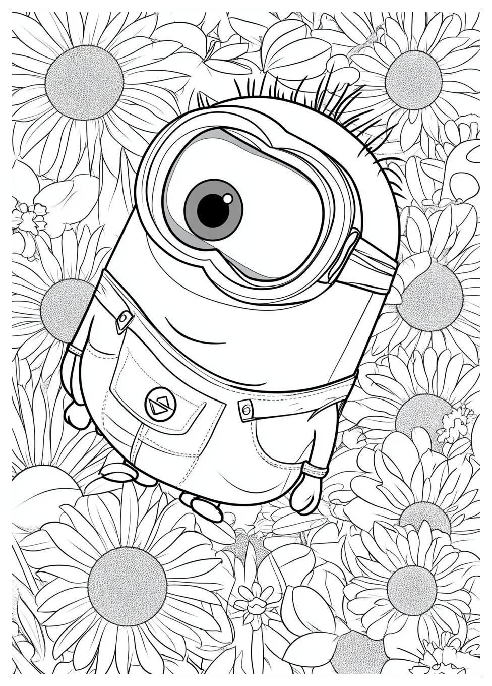 Minion Ausmalbilder 7