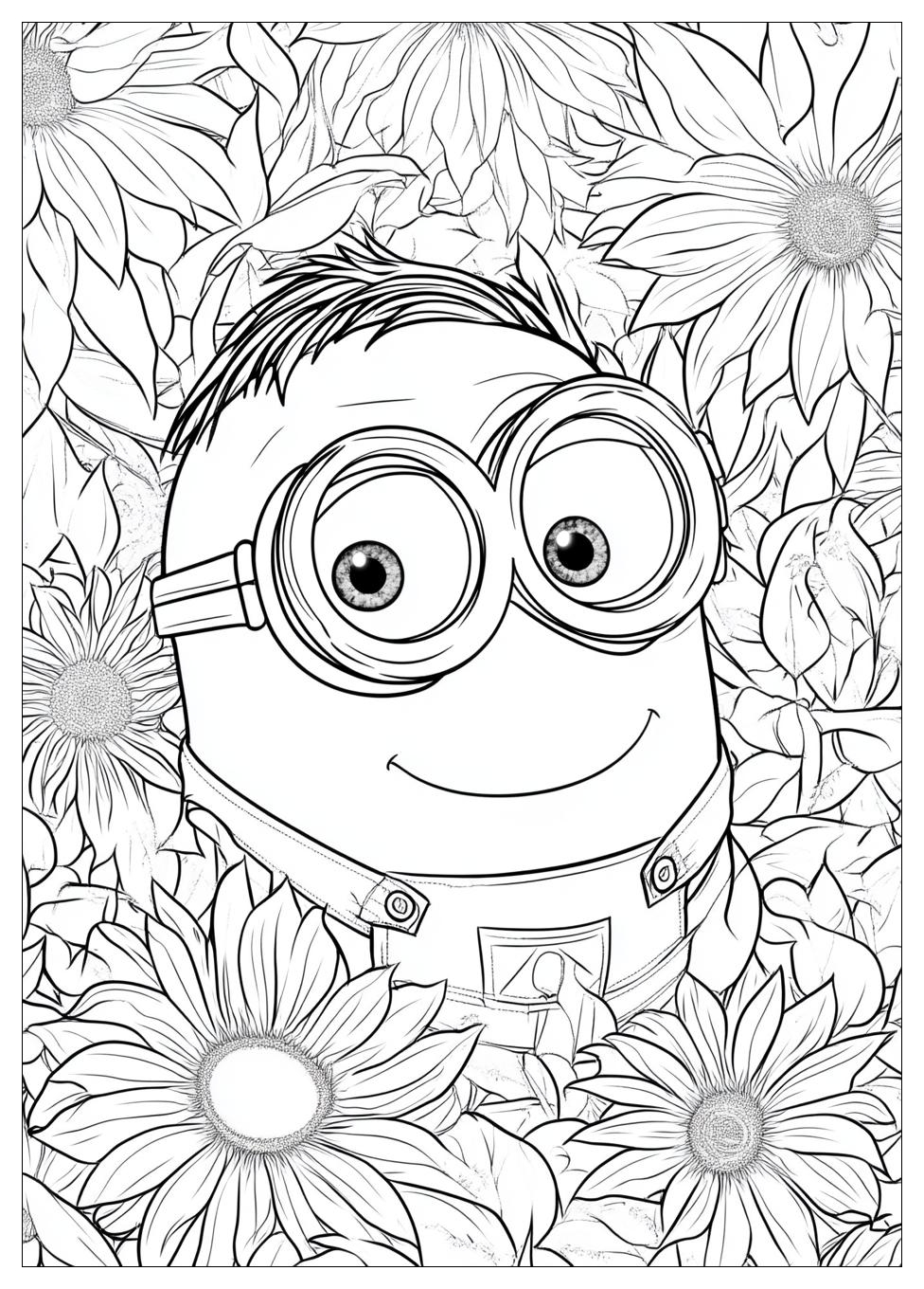 Minions Ausmalbilder 1