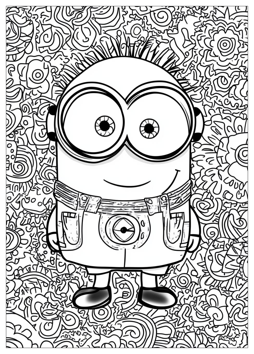 Minions Ausmalbilder 15