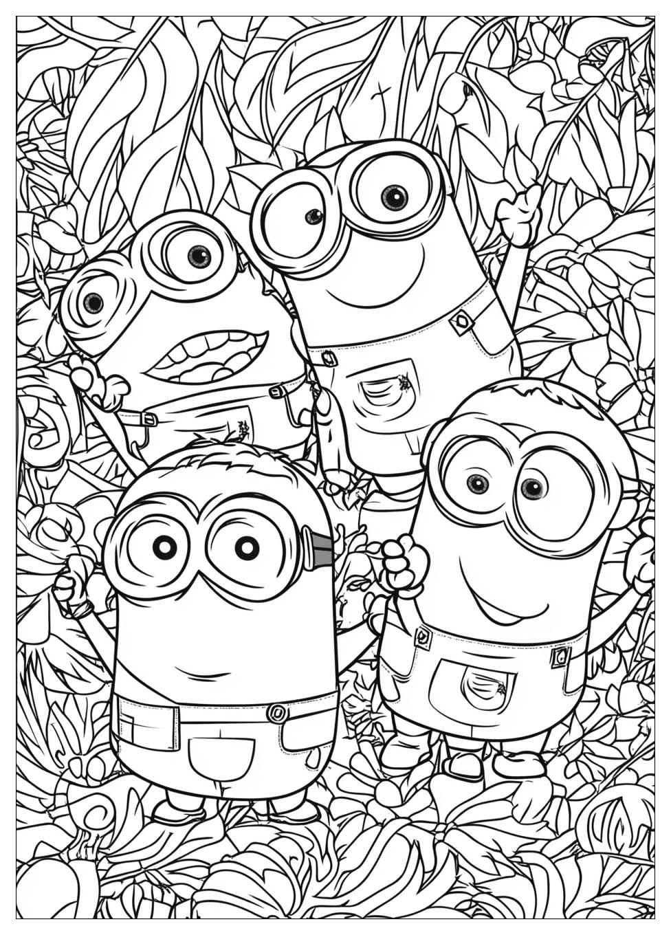 Minions Ausmalbilder 18