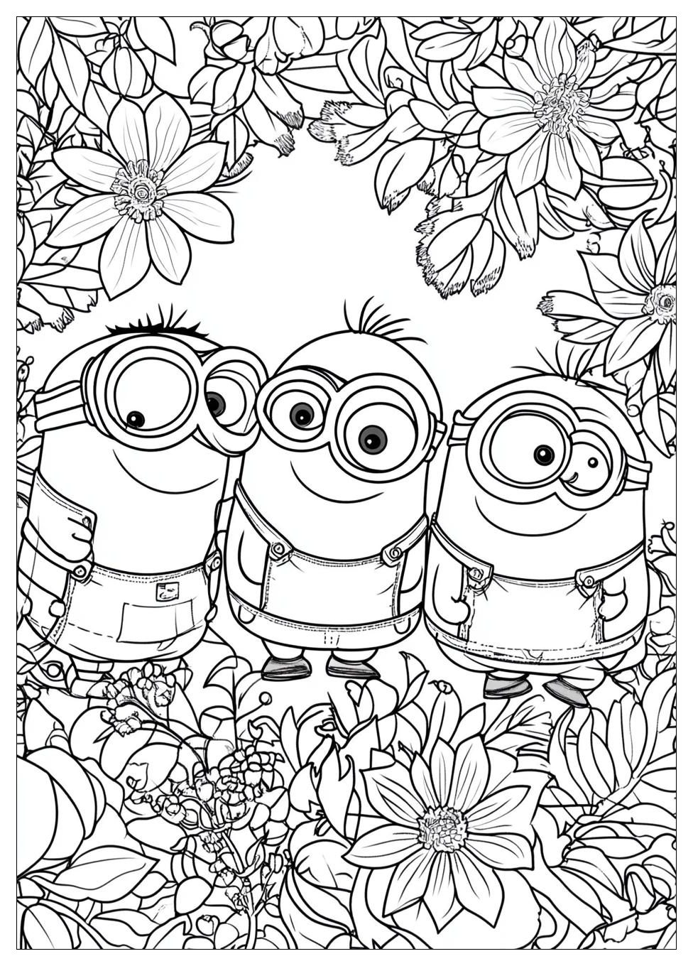 Minions Ausmalbilder 21